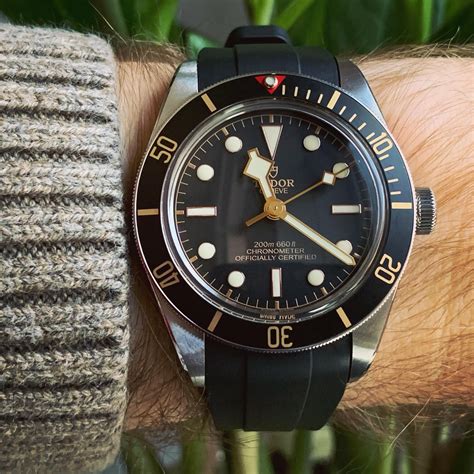 tudor bb58 rubber strap